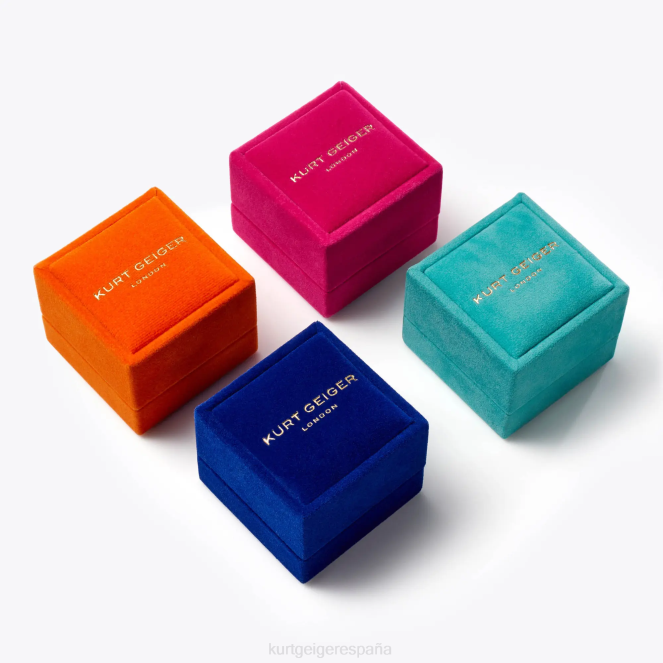 Kurt Geiger mujer anillo de mezcla de arcoíris de Londres 2LPR250 | accesorios varios/otros